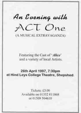 An Evening With ACT One